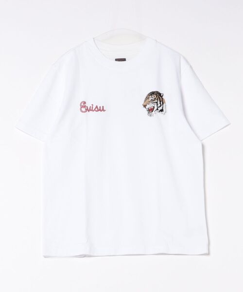 EVISU（エヴィス）の「【EVISU】TIGER SEAGULL S/S TEE / ホワイト [2EAEJM5TS6023RXCT]（Tシャツ/カットソー・メンズ・ホワイト・M/L/S/LL）」の10枚目の写真