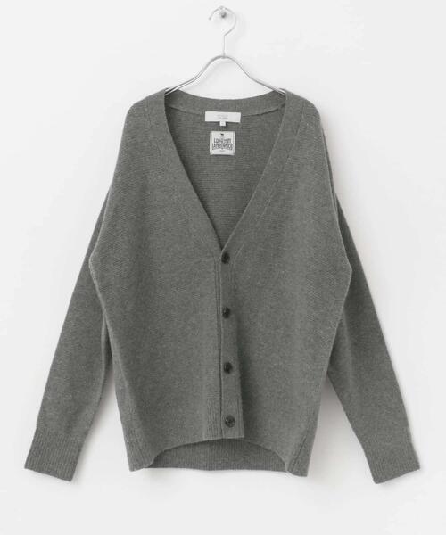 URBAN RESEARCH ROSSO MEN(アーバンリサーチロッソメン)の「『XLサイズあり』ハミルトンウールガーター編みVネックカーディガン(カーディガン/ボレロ・メンズ・グレー/グレー系その他/ブラック・X-LARGE/LARGE/MEDIUM)」の13枚目の写真