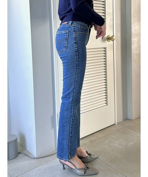 Levi's（リーバイス）の「【SNIDEL/Levi'sR】別注デニム(29インチ)（デニムパンツ・レディース・ブルー・23/24/25/26）」の4枚目の写真