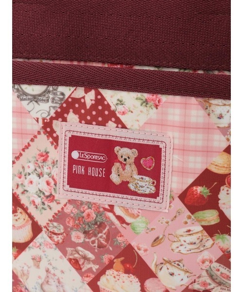PINK HOUSE(ピンクハウス)の「PH Tea Party BUCKET TOTE(トートバッグ・レディース・ピンク系・フリー)」の7枚目の写真