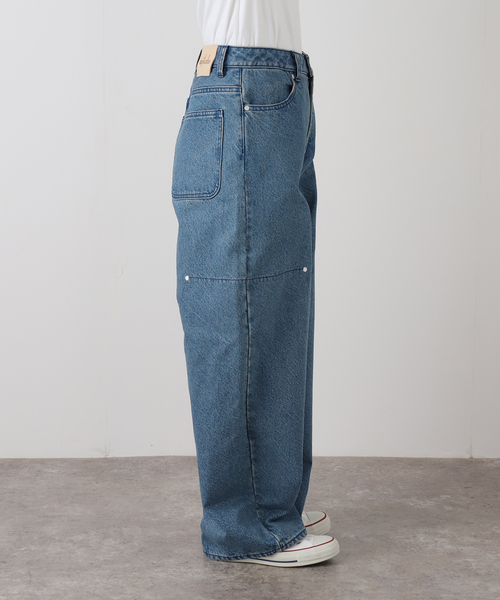JOINT WORKS（ジョイントワークス）の「irojikake/イロジカケ REVERSIBLE DENIM PANTS（デニムパンツ・レディース・ブルー系その他・SMALL）」の14枚目の写真
