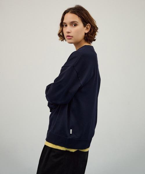 WETTEMPT（ウィテンプト）の「CREW NECK LAYERED CARDIGAN / クルーネックレイヤードカーディガン（カーディガン/ボレロ・メンズ・ブラック/ネイビー・SMALL/MEDIUM/LARGE）」の11枚目の写真