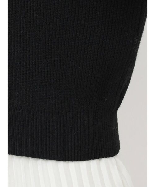 dazzlin（ダズリン）の「ビックカラーカーデ（カーディガン/ボレロ・レディース・キャメル/アイボリー/ブラック・FREE）」の5枚目の写真