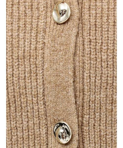 dazzlin（ダズリン）の「ビックカラーカーデ（カーディガン/ボレロ・レディース・キャメル/アイボリー/ブラック・FREE）」の10枚目の写真