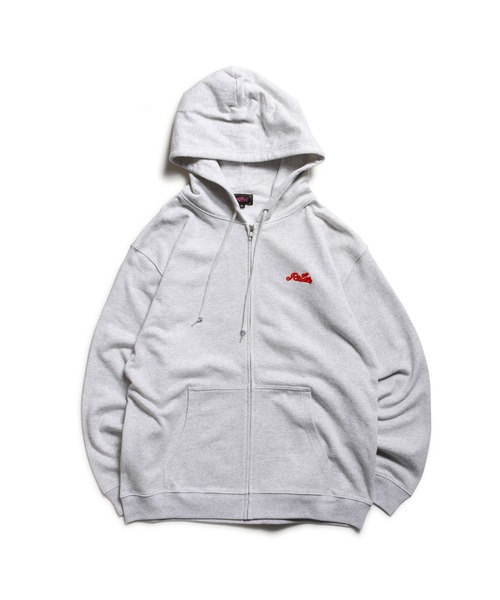 ROTAR(ローター)の「Chain logo pile ZIP PARKA(パーカー・メンズ・ブラック/アッシュグレー/モスグリーン・MEDIUM/LARGE/X-LARGE)」の3枚目の写真