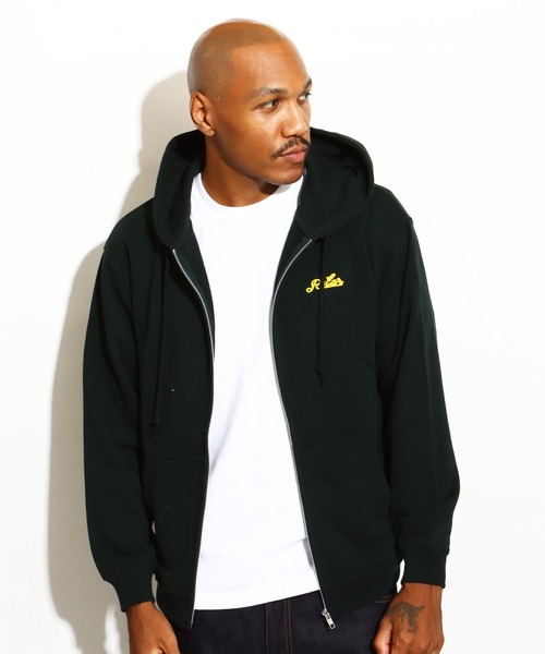 Chain logo pile ZIP PARKA（パーカー）｜ROTAR（ローター）の