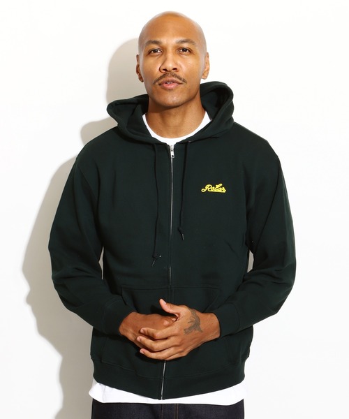 Chain logo pile ZIP PARKA（パーカー）｜ROTAR（ローター）の