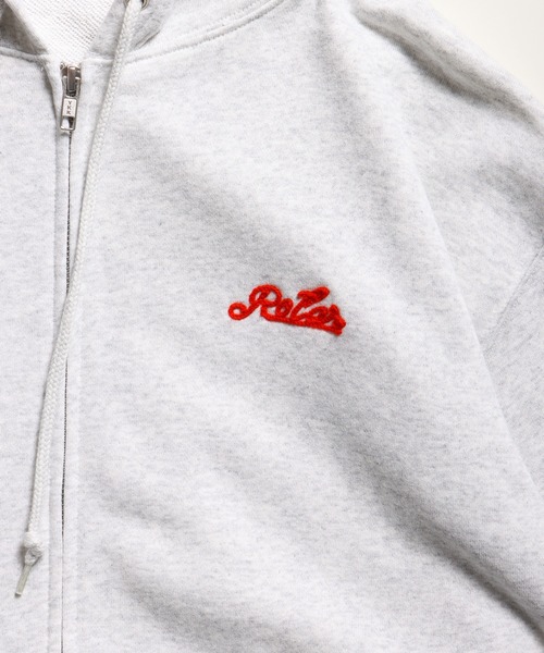 ROTAR(ローター)の「Chain logo pile ZIP PARKA(パーカー・メンズ・ブラック/アッシュグレー/モスグリーン・MEDIUM/LARGE/X-LARGE)」の8枚目の写真