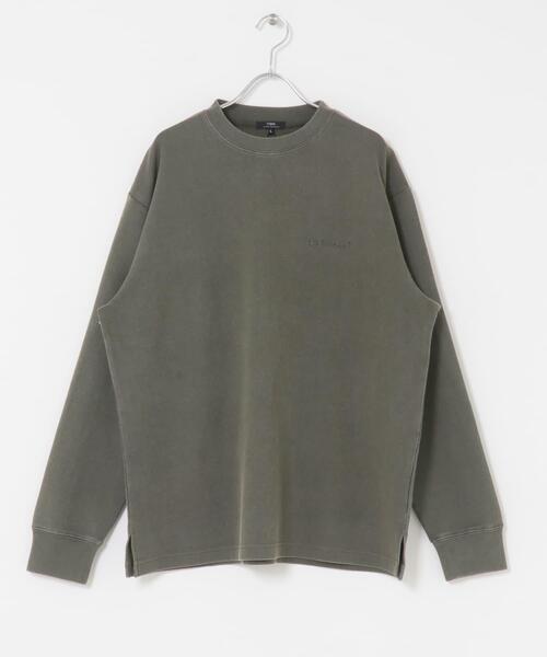 ITEMS URBANRESEARCH(アイテムズ アーバンリサーチ)の「発熱機能 フェードダンボールTops(スウェット・メンズ・オリーブ/ベージュ/ブラック/ネイビー・MEDIUM/LARGE)」の10枚目の写真