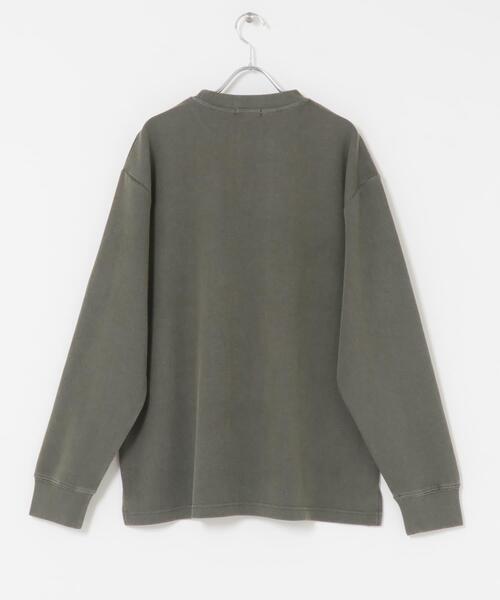 ITEMS URBANRESEARCH(アイテムズ アーバンリサーチ)の「発熱機能 フェードダンボールTops(スウェット・メンズ・オリーブ/ベージュ/ブラック/ネイビー・MEDIUM/LARGE)」の13枚目の写真