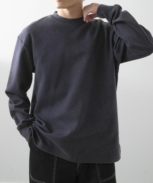 ITEMS URBANRESEARCH（アイテムズ アーバンリサーチ）の「発熱機能 フェードダンボールTops（スウェット・メンズ・オリーブ/ベージュ/ブラック/ネイビー・MEDIUM/LARGE）」の20枚目の写真