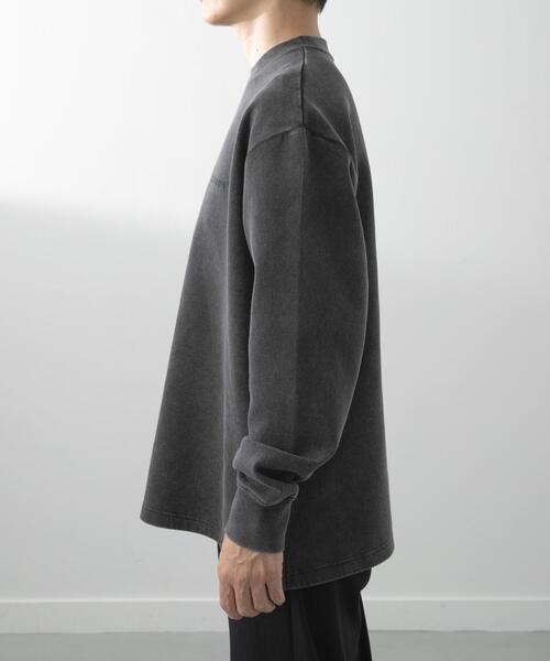 ITEMS URBANRESEARCH（アイテムズ アーバンリサーチ）の「発熱機能 フェードダンボールTops（スウェット・メンズ・オリーブ/ベージュ/ブラック/ネイビー・MEDIUM/LARGE）」の8枚目の写真