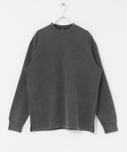 ITEMS URBANRESEARCH（アイテムズ アーバンリサーチ）の「発熱機能 フェードダンボールTops（スウェット・メンズ・オリーブ/ベージュ/ブラック/ネイビー・MEDIUM/LARGE）」の6枚目の写真