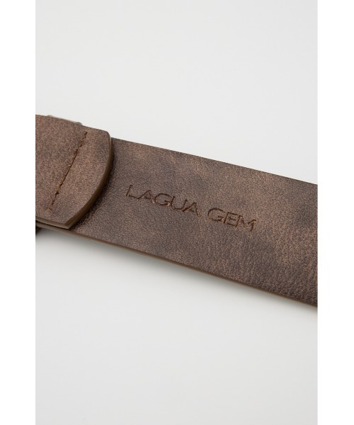 LAGUA GEM（ラグアジェム）の「VINTAGE LIKE ベルト（ベルト・レディース・ブラウン/ブラック・FREE）」の8枚目の写真