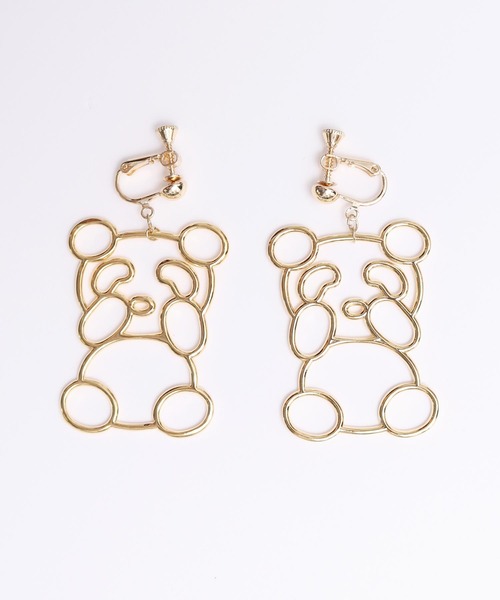 I am I in fact...（アイアムアイインファクト）の「SUPER IDOL EARRING（イヤリング・レディース・シルバー/ゴールド・FREE）」の15枚目の写真