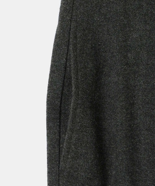 louren（ローレン ）の「【louren/ローレン】double tuck wide pants/ダブルタックワイドパンツ（その他パンツ・レディース・ベージュ/チャコールグレー・MEDIUM/SMALL）」の5枚目の写真