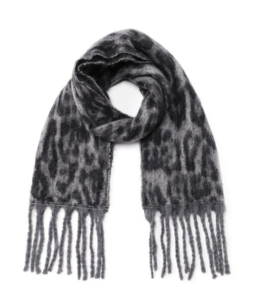 FREE'S MART(フリーズマート)の「ヒョウ柄大判ストール(ストール/ショール・レディース・グレー/ブラウン・フリ-)」の8枚目の写真