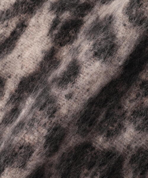 FREE'S MART(フリーズマート)の「ヒョウ柄大判ストール(ストール/ショール・レディース・グレー/ブラウン・フリ-)」の5枚目の写真