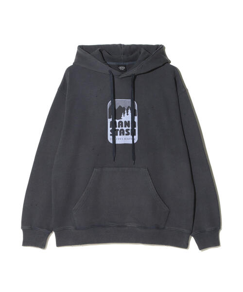 MANASTASH(マナスタッシュ)の「MANASTASH/マナスタッシュ/DISTRESSED HOODIE PARK(パーカー・メンズ・その他10/ネイビー/その他3・XL/M/L/S)」の2枚目の写真