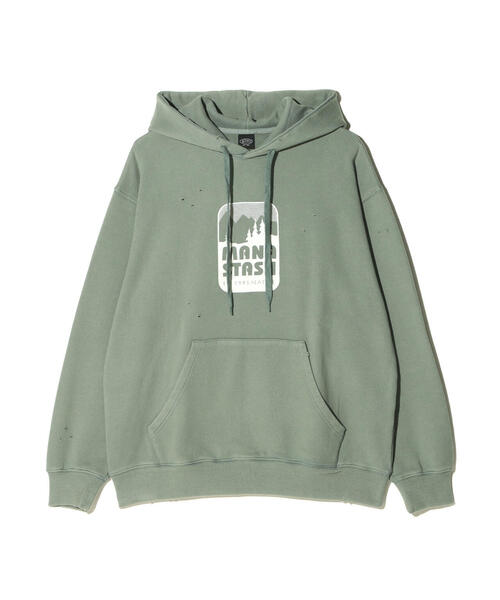 MANASTASH(マナスタッシュ)の「MANASTASH/マナスタッシュ/DISTRESSED HOODIE PARK(パーカー・メンズ・その他10/ネイビー/その他3・XL/M/L/S)」の3枚目の写真