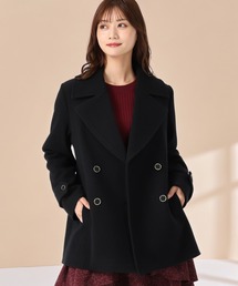 SLY ブラック ウールコート ダブルボタン SLY ブラック ウールコート ダブルボタン SLY ブラック ウール