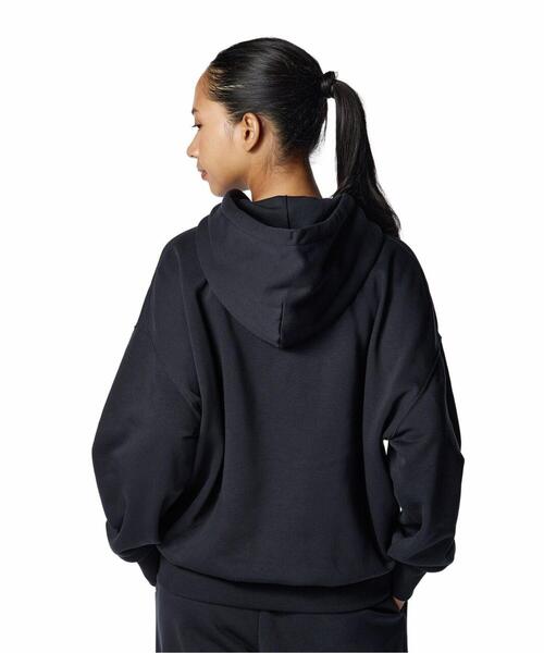 UNDER ARMOUR(アンダーアーマー)の「UAライバルフリース オーバーサイズド プルオーバー フーディー(トレーニング/レディース)(スウェット・レディース・ブラック・XL/M/S/L)」の2枚目の写真