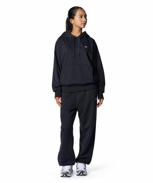 UNDER ARMOUR(アンダーアーマー)の「UAライバルフリース オーバーサイズド プルオーバー フーディー(トレーニング/レディース)(スウェット・レディース・ブラック・XL/M/S/L)」の3枚目の写真