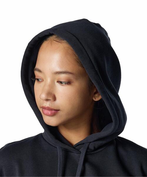 UNDER ARMOUR(アンダーアーマー)の「UAライバルフリース オーバーサイズド プルオーバー フーディー(トレーニング/レディース)(スウェット・レディース・ブラック・XL/M/S/L)」の4枚目の写真