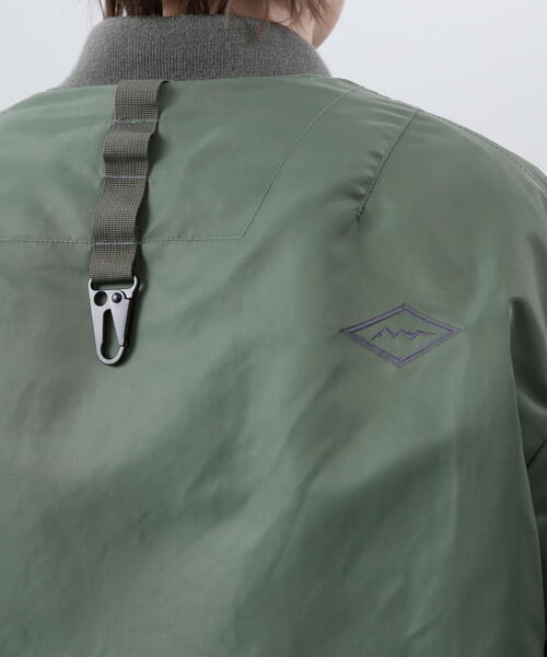 MANASTASH(マナスタッシュ)の「MANASTASH/マナスタッシュ EXTRA MILE MA-1/エクストラマイル MA-1(MA-1・メンズ・その他10/ブラック・M/S/L/XL)」の11枚目の写真