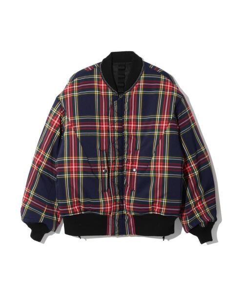 MANASTASH(マナスタッシュ)の「MANASTASH/マナスタッシュ EXTRA MILE MA-1/エクストラマイル MA-1(MA-1・メンズ・その他10/ブラック・M/S/L/XL)」の3枚目の写真