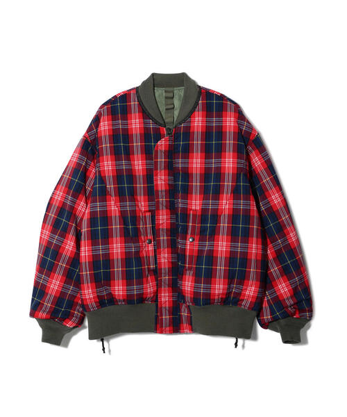 MANASTASH(マナスタッシュ)の「MANASTASH/マナスタッシュ EXTRA MILE MA-1/エクストラマイル MA-1(MA-1・メンズ・その他10/ブラック・M/S/L/XL)」の4枚目の写真