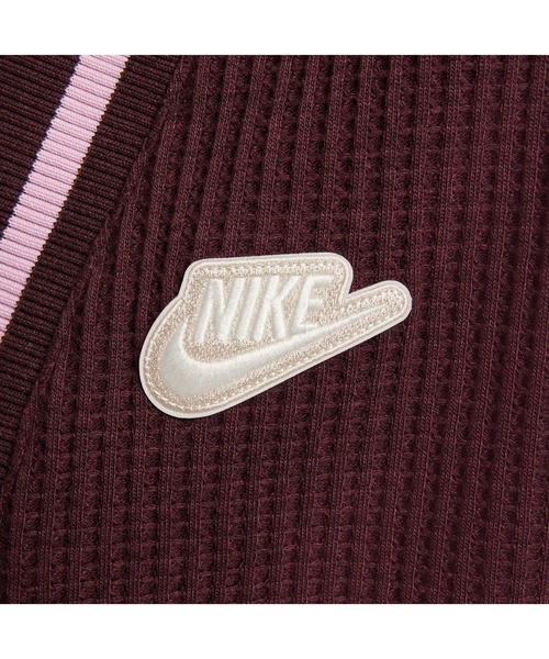 NIKE（ナイキ）の「ナイキ NIKE ナイキ  NSW PREP ジャケット（カーディガン/ボレロ・レディース・バーガンディー/オフホワイト/ブラック・M/S/L）」の17枚目の写真