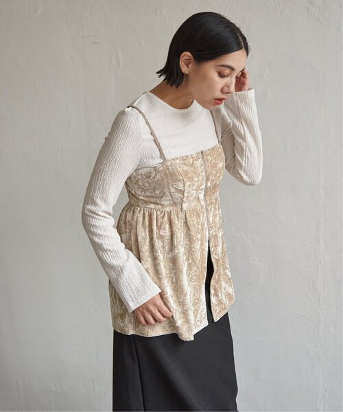 セール】クラッシュベロアキャミ（キャミソール）｜notch.（ノッチ）の