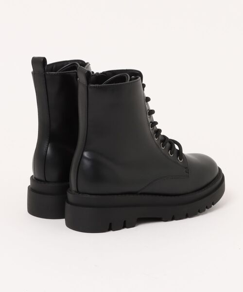 Honeys(ハニーズ)の「厚底レースアップブーツ(ブーツ・レディース・ブラック・L/LL/M/S)」の21枚目の写真
