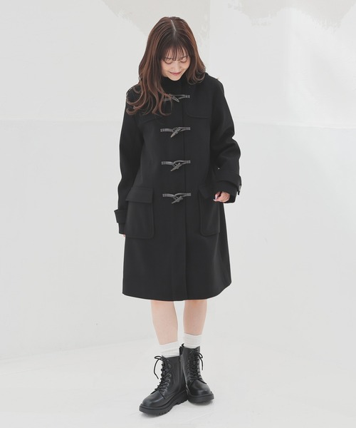 Honeys(ハニーズ)の「厚底レースアップブーツ(ブーツ・レディース・ブラック・L/LL/M/S)」の3枚目の写真