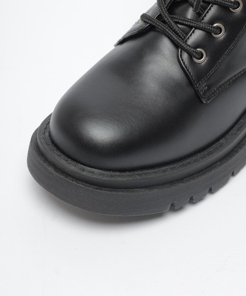 Honeys(ハニーズ)の「厚底レースアップブーツ(ブーツ・レディース・ブラック・L/LL/M/S)」の14枚目の写真