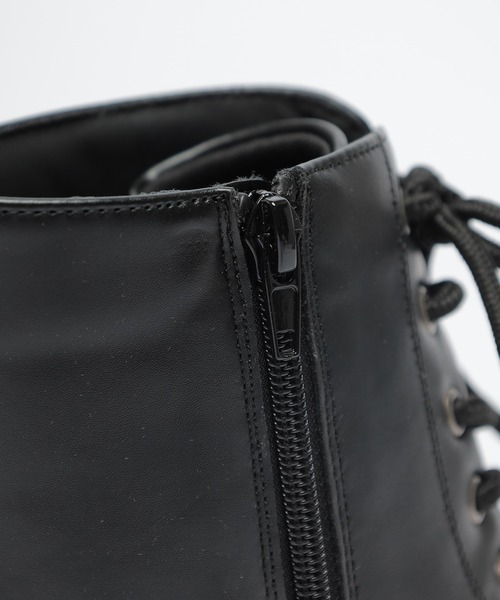 Honeys(ハニーズ)の「厚底レースアップブーツ(ブーツ・レディース・ブラック・L/LL/M/S)」の17枚目の写真