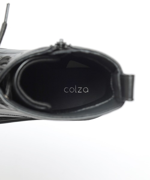 Honeys(ハニーズ)の「厚底レースアップブーツ(ブーツ・レディース・ブラック・L/LL/M/S)」の20枚目の写真