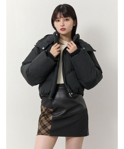 【美品】大人気MURUA アウター ウェーブエアコンダウン（ダウンジャケット/コート）｜MURUA（ムルーア