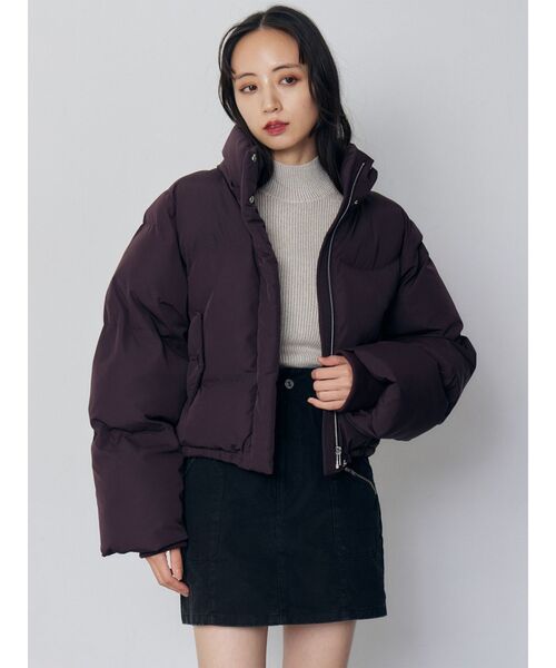 MURUA（ムルーア）の「ウェーブエアコンダウン（ダウンジャケット/コート・レディース・グレー/ブラック/ボルドー・FREE）」の13枚目の写真