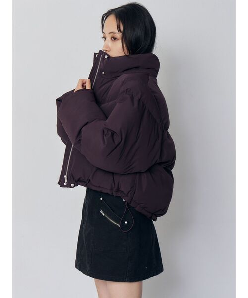 MURUA（ムルーア）の「ウェーブエアコンダウン（ダウンジャケット/コート・レディース・グレー/ブラック/ボルドー・FREE）」の15枚目の写真