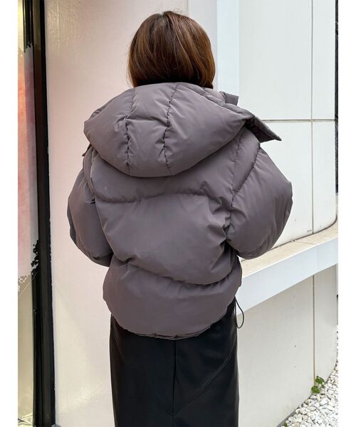 MURUA（ムルーア）の「ウェーブエアコンダウン（ダウンジャケット/コート・レディース・グレー/ブラック/ボルドー・FREE）」の22枚目の写真