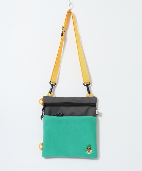 Duckster(ダックスター)の「DUCKSTER おじさん柄 ワッペン 2WAY サコッシュ ショルダーバッグ 男女兼用(ショルダーバッグ・メンズ・ネイビー・FREE)」の5枚目の写真