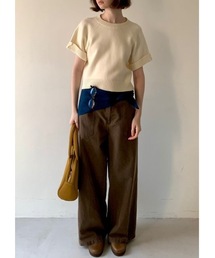 SALTMINT（ソルトミント）の「ツイルワイドユーティリティパンツ（その他パンツ・レディース）」