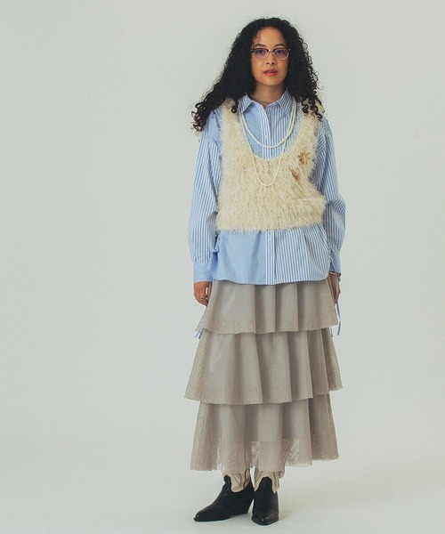 ROSE BUD（ローズバッド）の「(ADER bijoux)CUTSTEELstar brooch（ブローチ/コサージュ・レディース・ゴールド・ONE SIZE）」の7枚目の写真