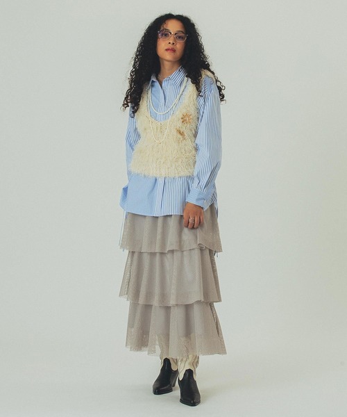 ROSE BUD（ローズバッド）の「(ADER bijoux)CUTSTEELstar brooch（ブローチ/コサージュ・レディース・ゴールド・ONE SIZE）」の8枚目の写真