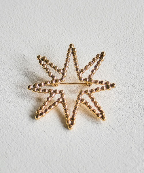 ROSE BUD（ローズバッド）の「(ADER bijoux)CUTSTEELstar brooch（ブローチ/コサージュ・レディース・ゴールド・ONE SIZE）」の13枚目の写真