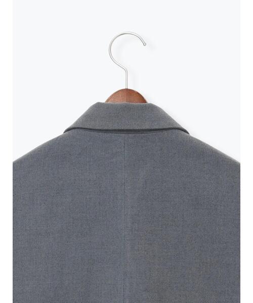 Te chichi TERRASSE（テチチテラス）の「Wブレストジャケット（ノーカラージャケット・レディース・チャコールグレー/グレー/ブラウン・F）」の20枚目の写真