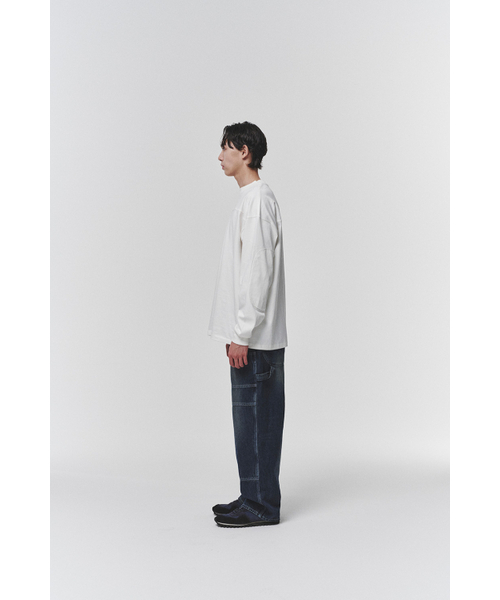 HISHANDER（ヒズハンダー）の「[REMAKE] WASHED DOUBLE KNEE DENIM PANTS（デニムパンツ・メンズ・その他・2/0）」の6枚目の写真