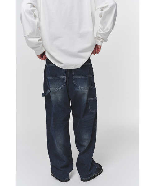 HISHANDER（ヒズハンダー）の「[REMAKE] WASHED DOUBLE KNEE DENIM PANTS（デニムパンツ・メンズ・その他・2/0）」の11枚目の写真
